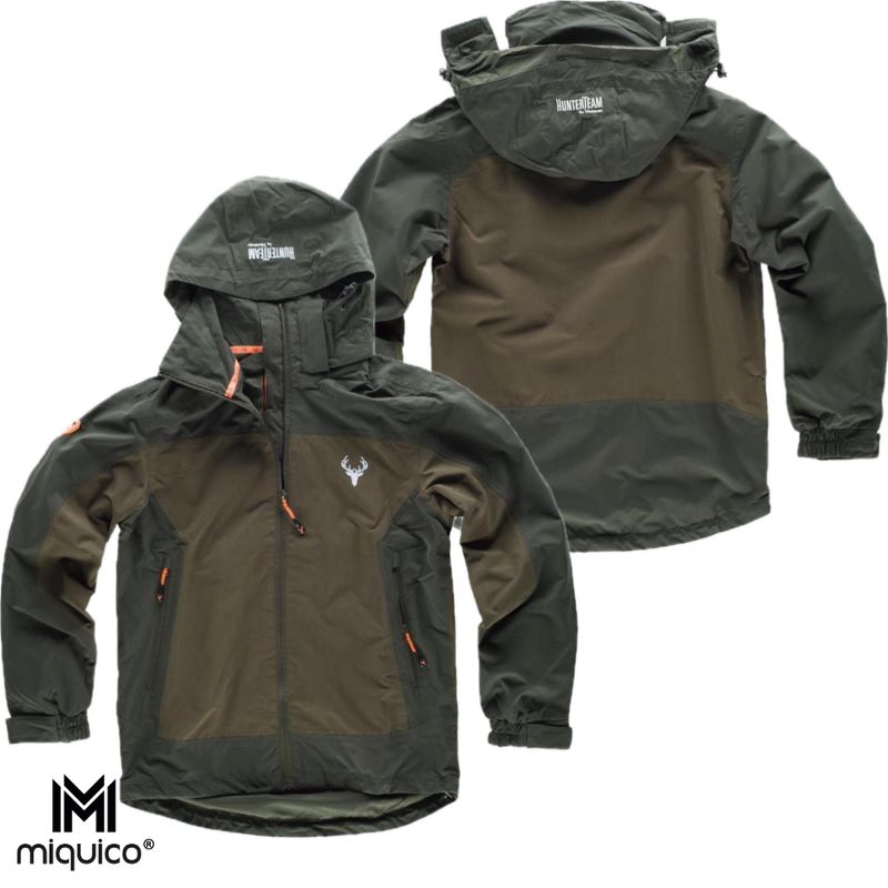 Chaqueta impermeable caza