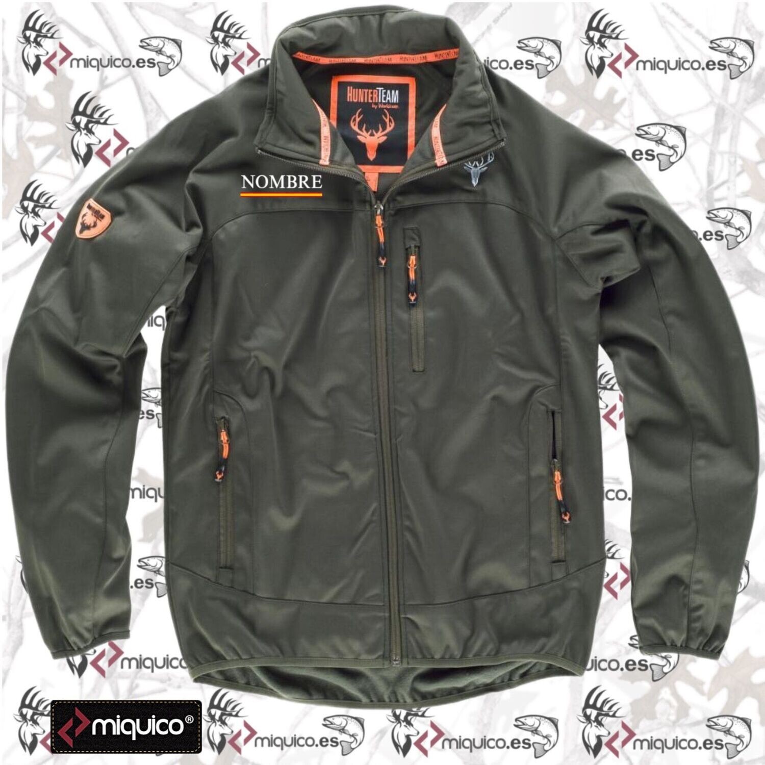 Chaqueta verano personalizada caza Chaqueta verano personalizada caza