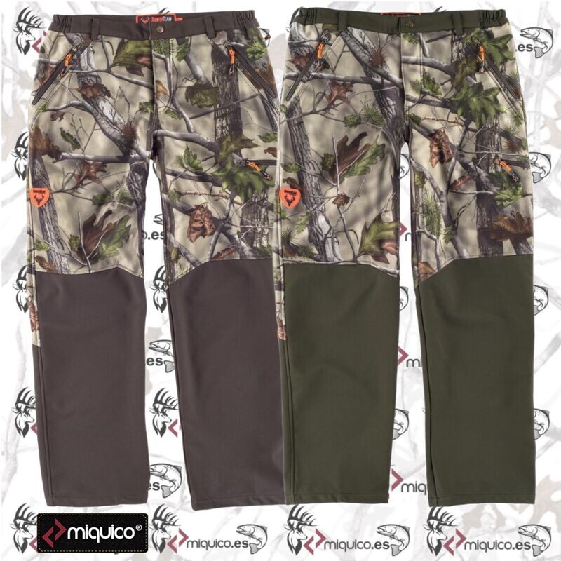 Pantalón camuflaje caza