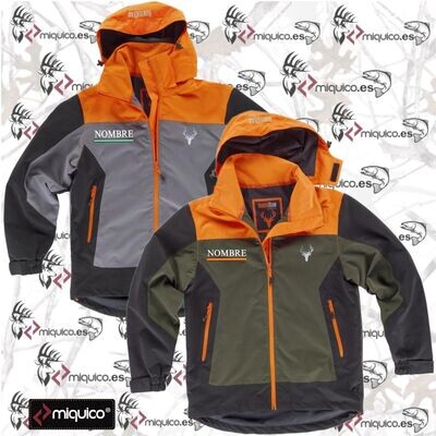 Chaqueta personalizada impermeable caza Chaqueta personalizada impermeable caza