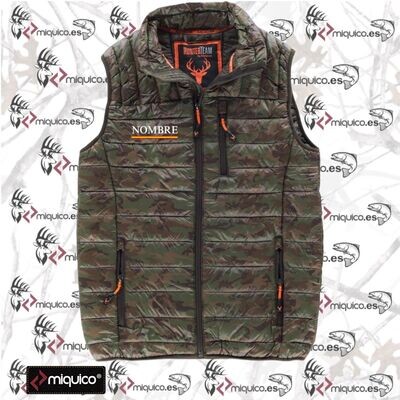 Chaleco camuflaje personalizado acolchado caza Chaleco camuflaje personalizado acolchado caza