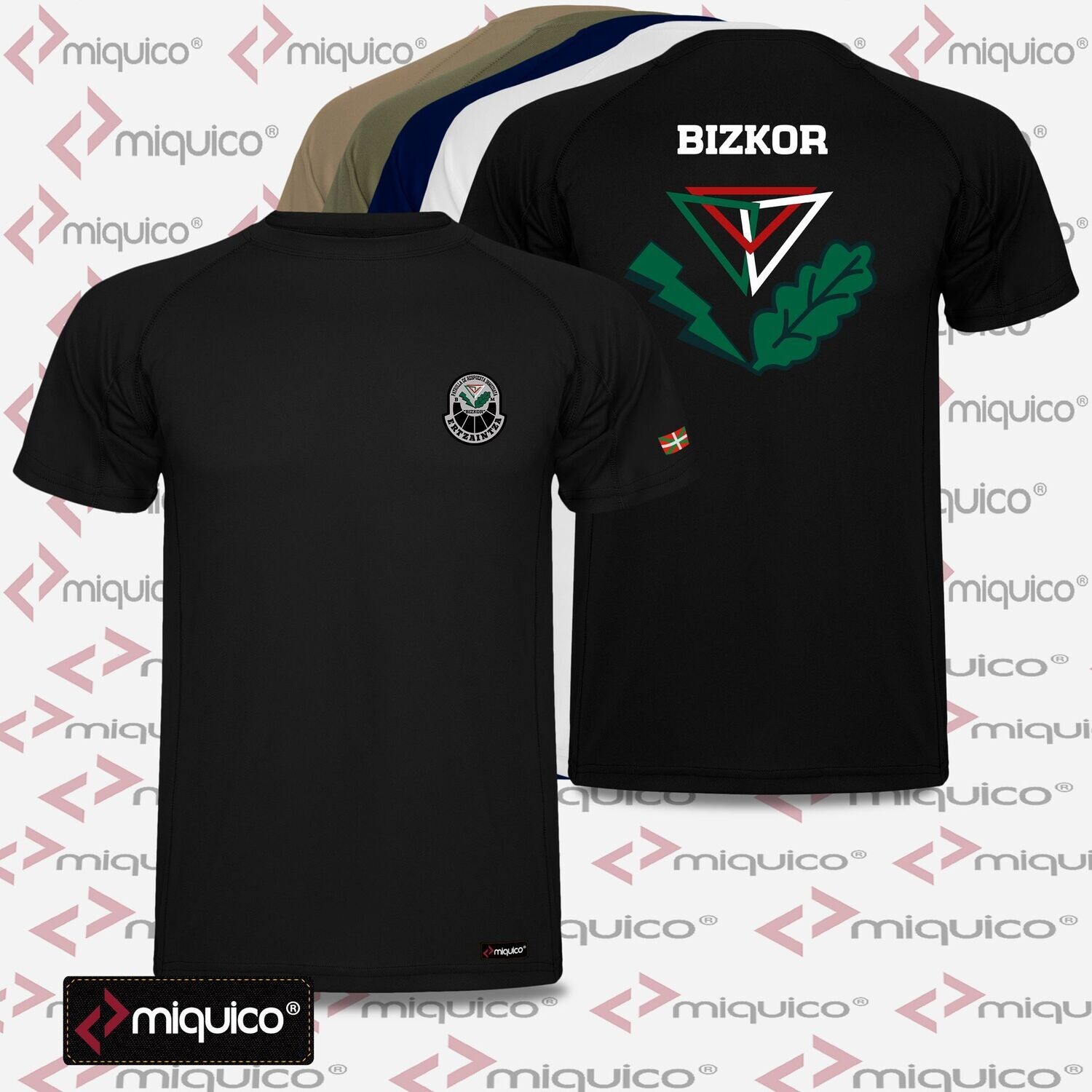 Camiseta Bizkor Ertzaintza Camiseta Bizkor Ertzaintza