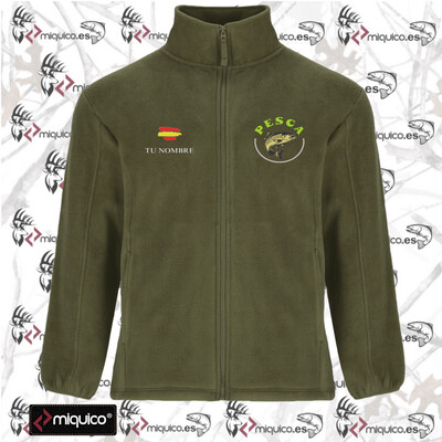Polar bordado Pesca Polar bordado Pesca