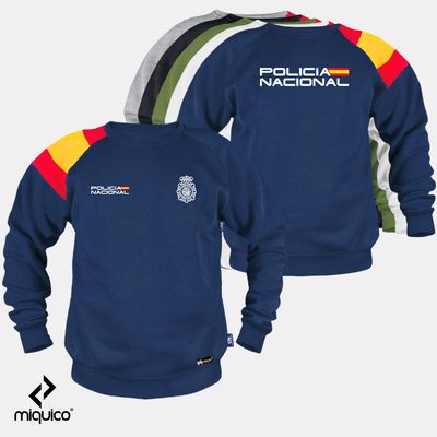 Sudadera bandera Policía Nacional