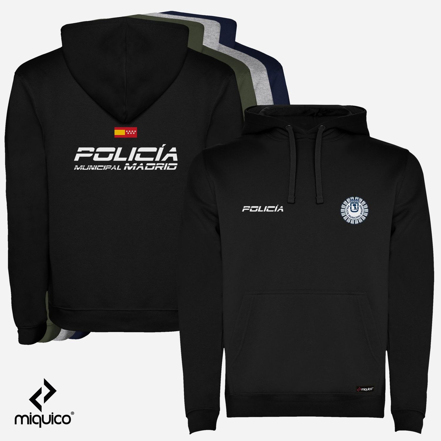 Sudadera Policía Municipal Madrid