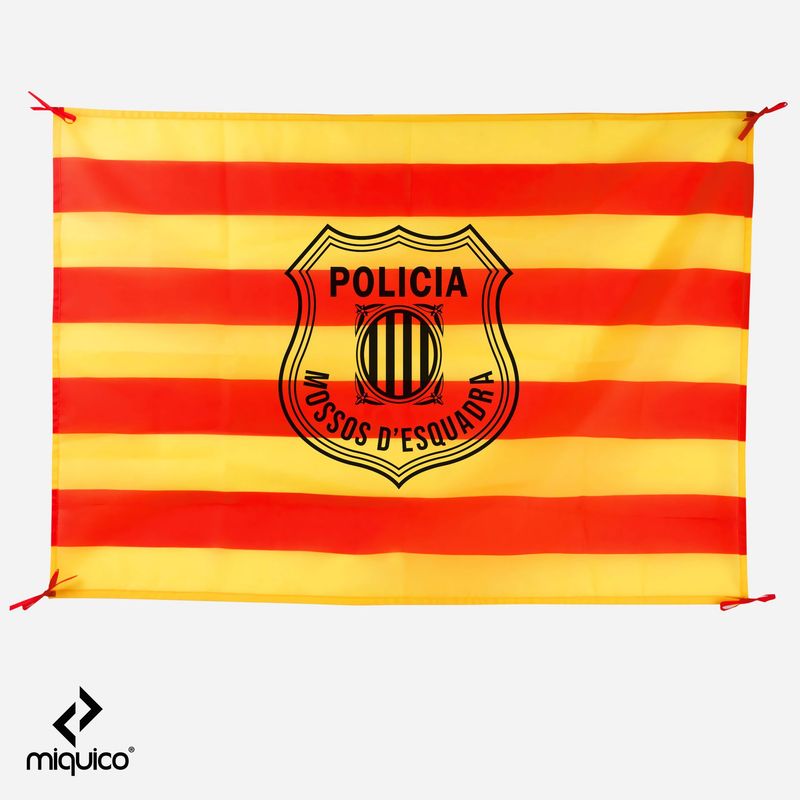 Bandera Mossos d’Esquadra Bandera Mossos d’Esquadra