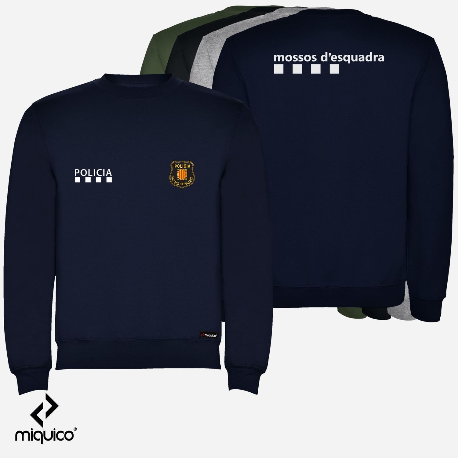 Sudadera clásica Mossos d’Esquadra Sudadera clásica Mossos d’Esquadra