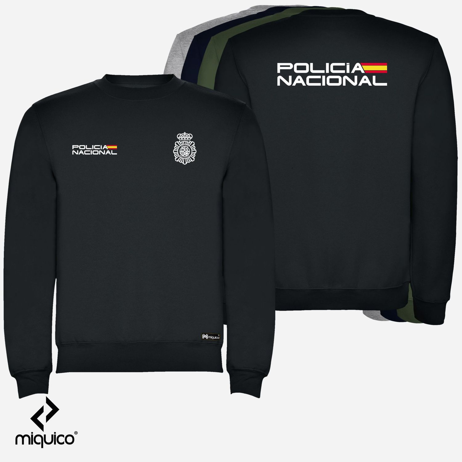 Sudadera clásica Policía Nacional Sudadera clásica Policía Nacional