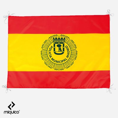 Bandera Policía Municipal Madrid Bandera Policía Municipal Madrid