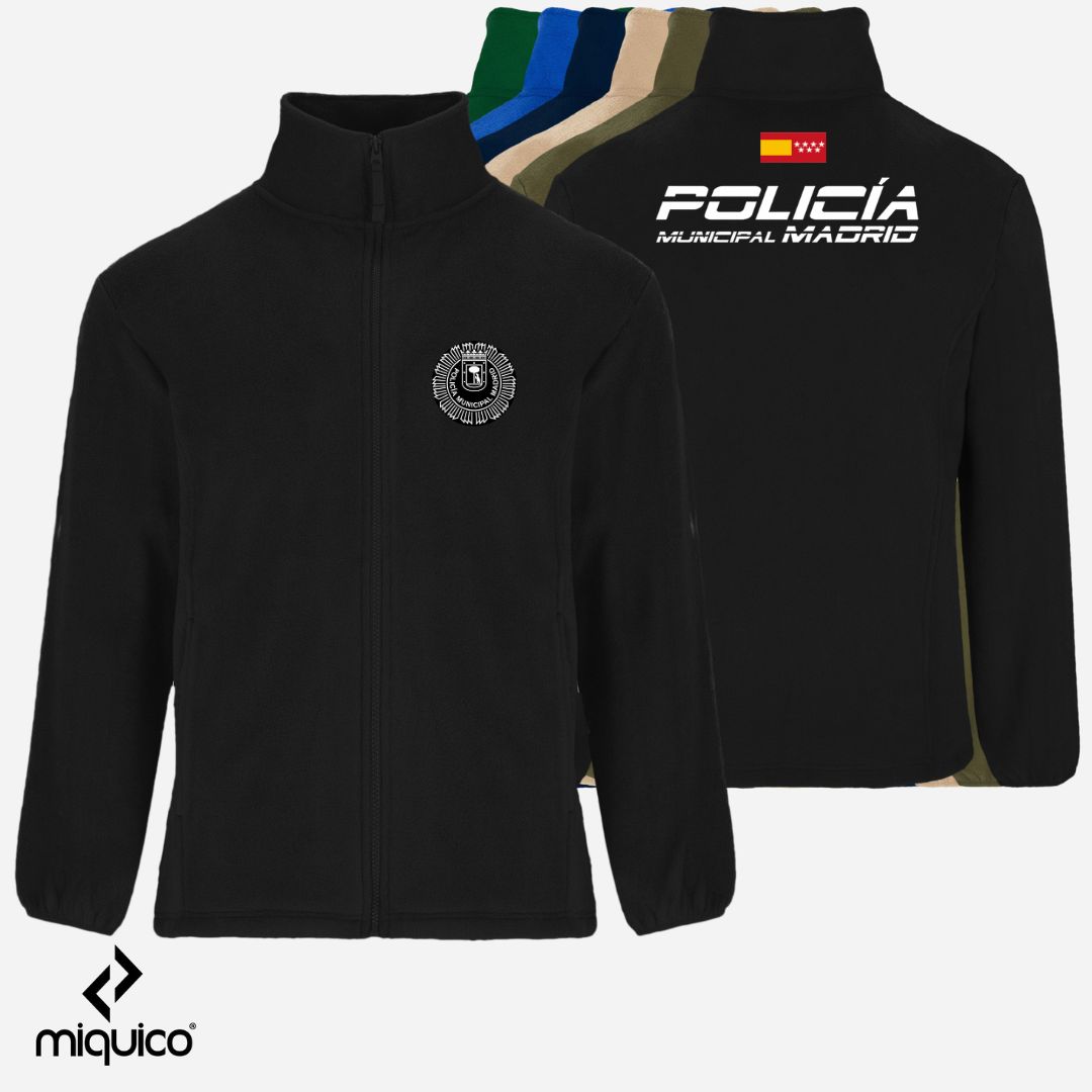 Polar bordado Policía Municipal Madrid Polar bordado Policía Municipal Madrid