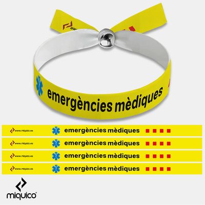 Pulsera Emergències Mèdiques Pulsera Emergències Mèdiques