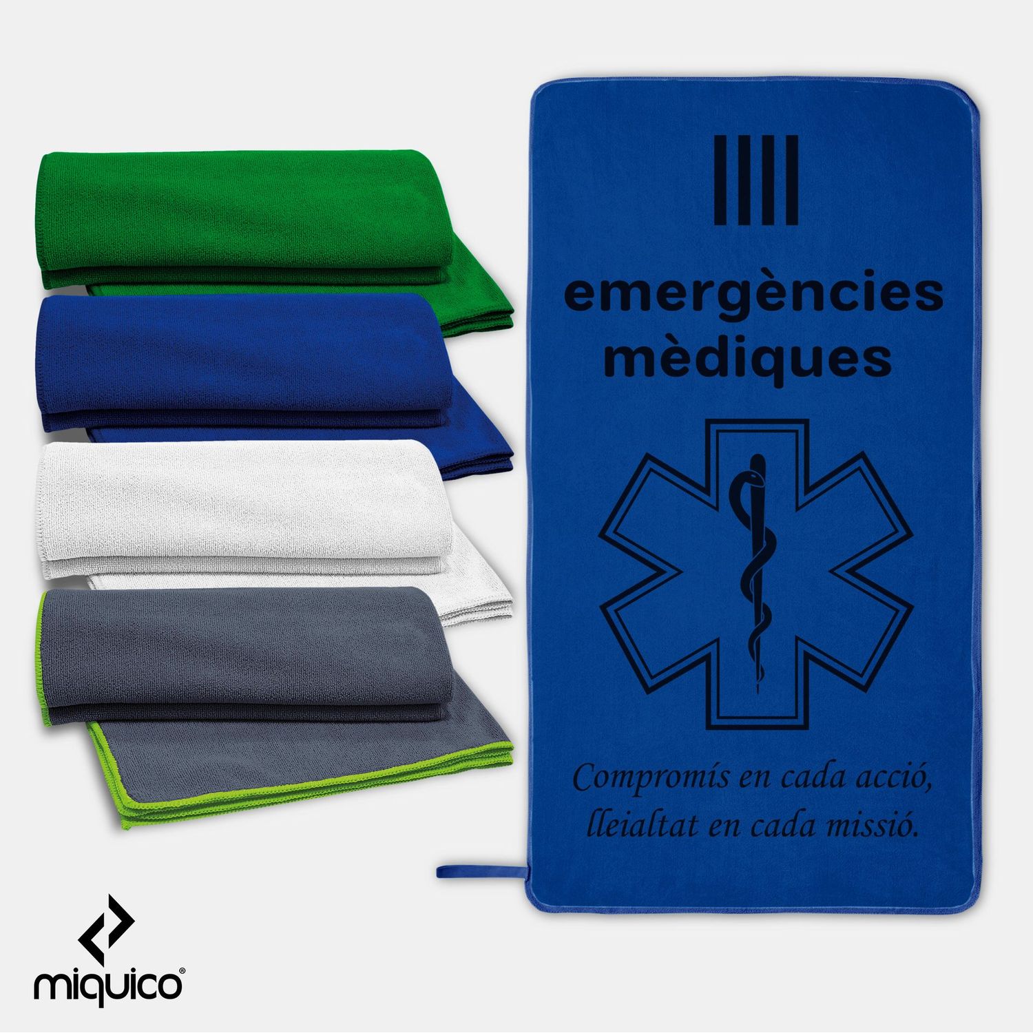 Toalla SEM Emergències Mèdiques Toalla SEM Emergències Mèdiques