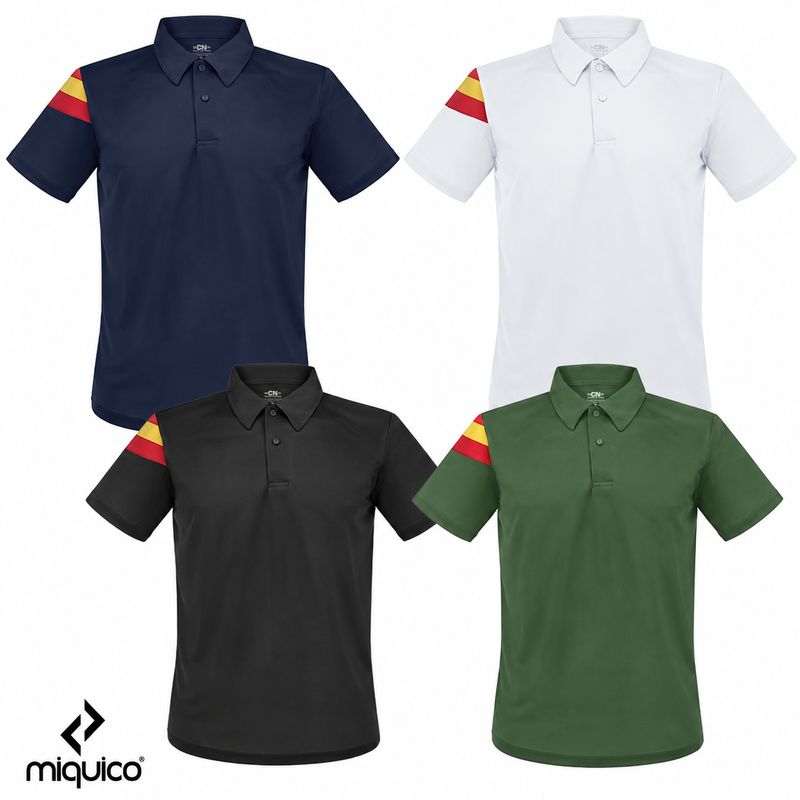 Polo técnico bandera España