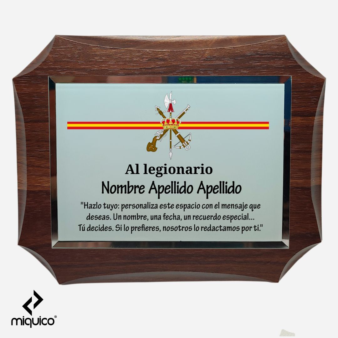 Metopa personalizada Legión Española Metopa personalizada Legión Española