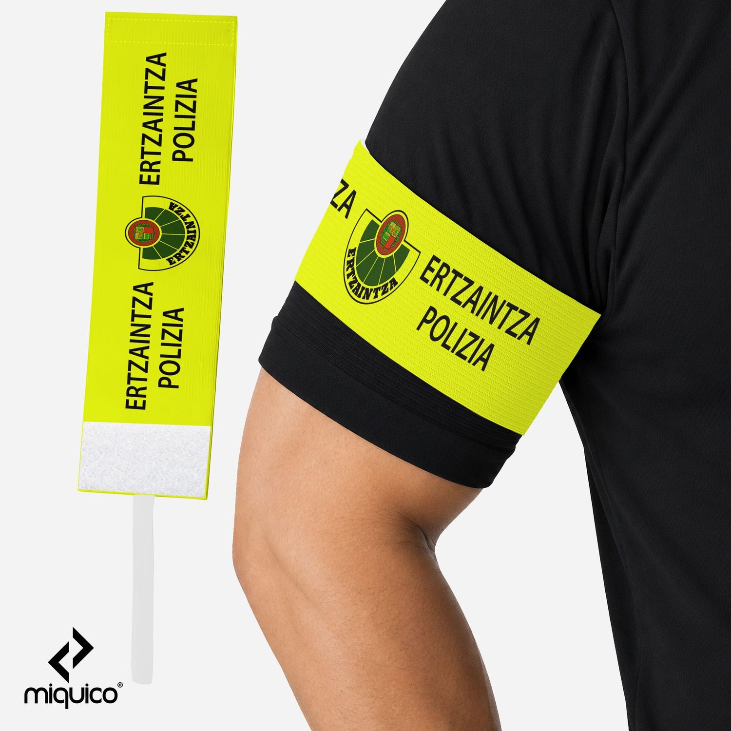 Brazalete Ertzaintza Alta Visibilidad