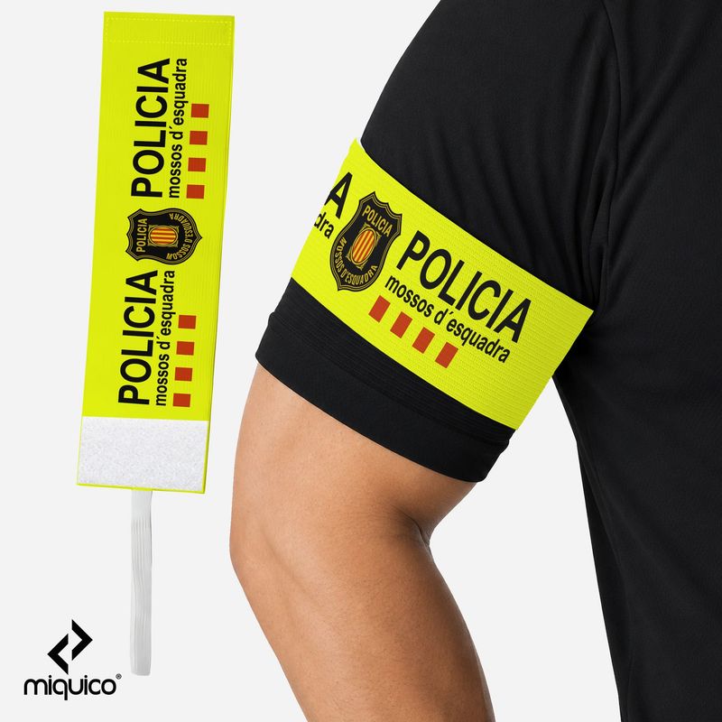 Brazalete Mossos d´Esquadra Alta Visibilidad Brazalete Mossos d´Esquadra Alta Visibilidad
