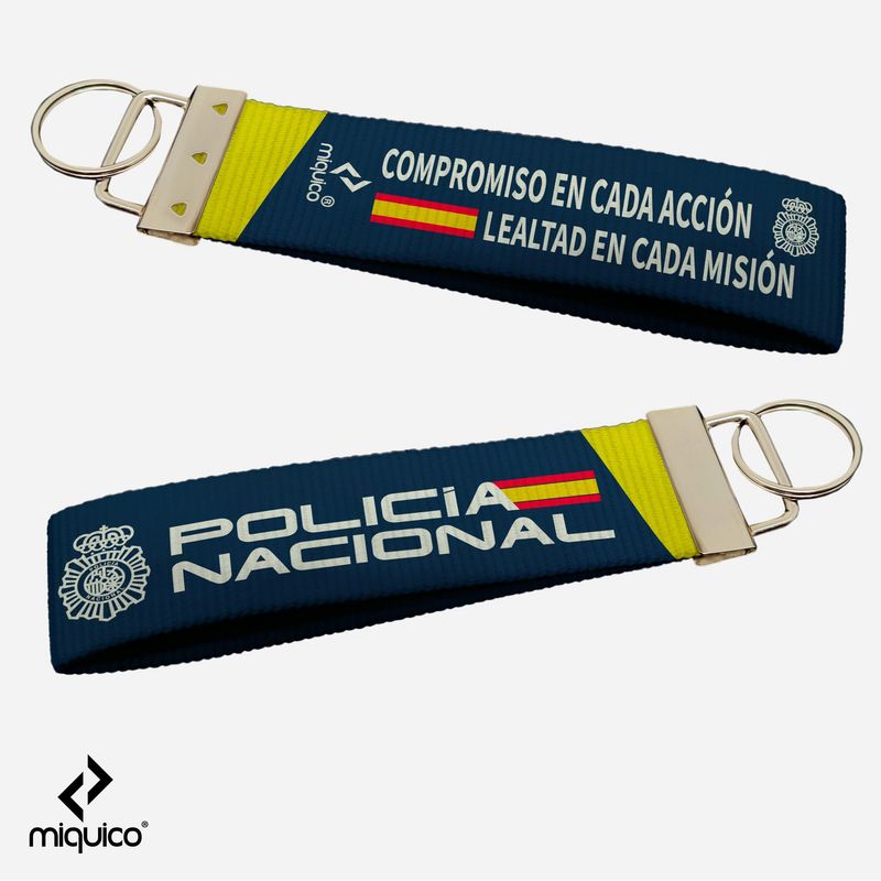 Llavero Policía Nacional