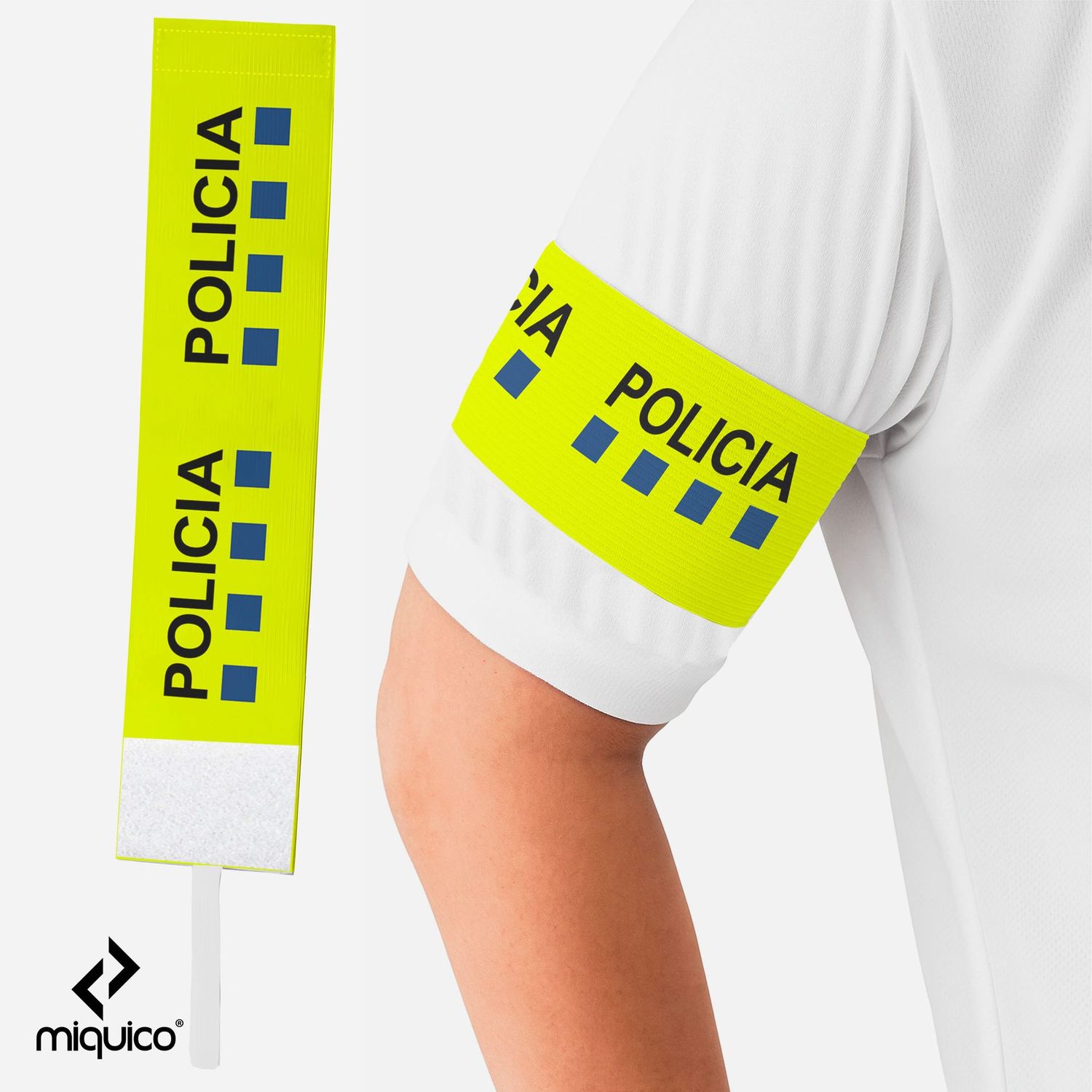 Brazalete Policía Local Catalunya Alta Visibilidad