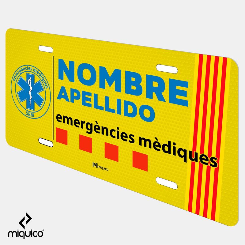 Matrícula personalizada SEM