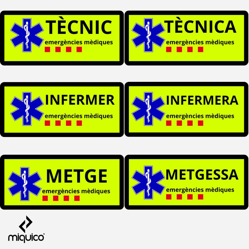 Parche bordado SEM