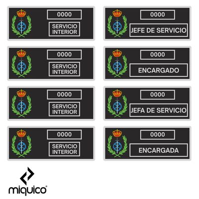 Parche bordado personalizado Instituciones Penitenciarias