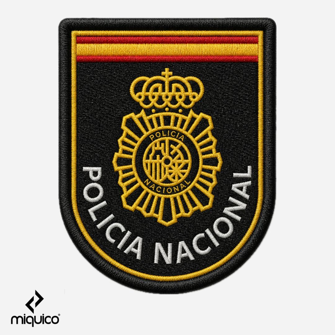 Parche bordado Policía Nacional