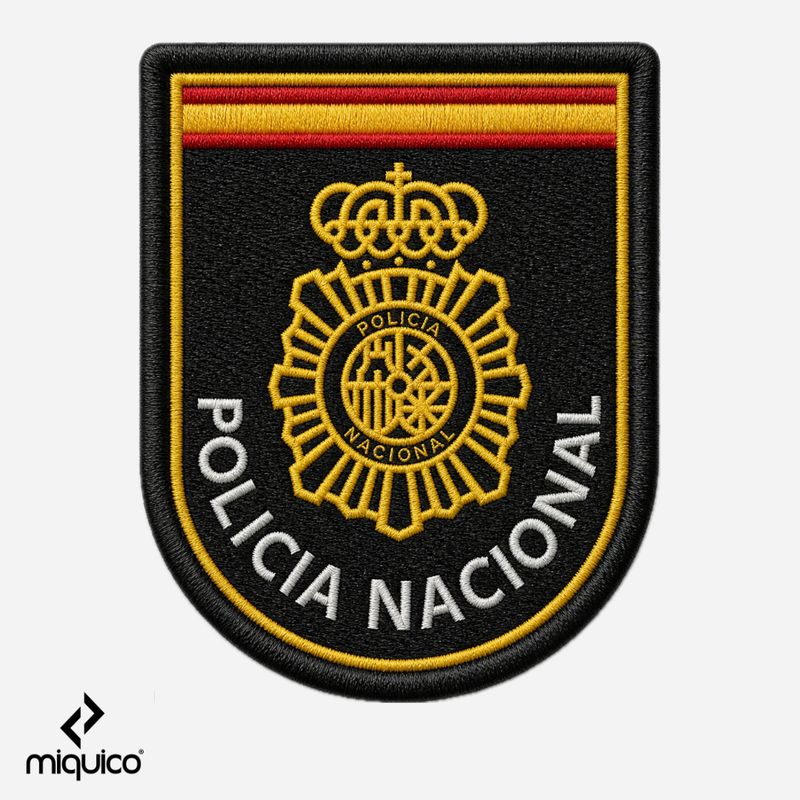 Parche bordado Policía Nacional Parche bordado Policía Nacional