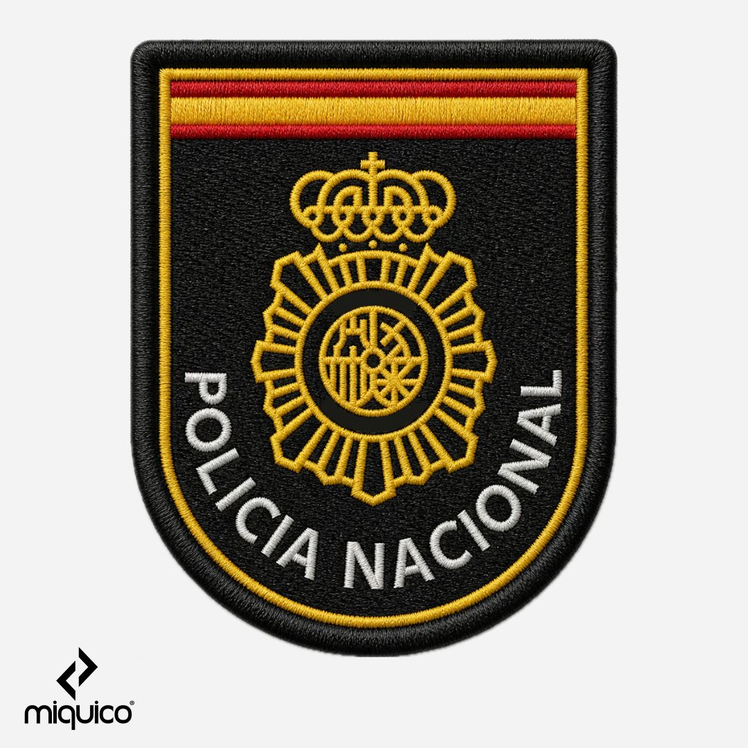 Parche bordado Policía Nacional Parche bordado Policía Nacional