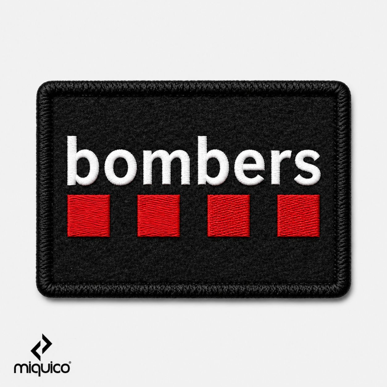 Parche bordado Bombers Parche bordado Bombers