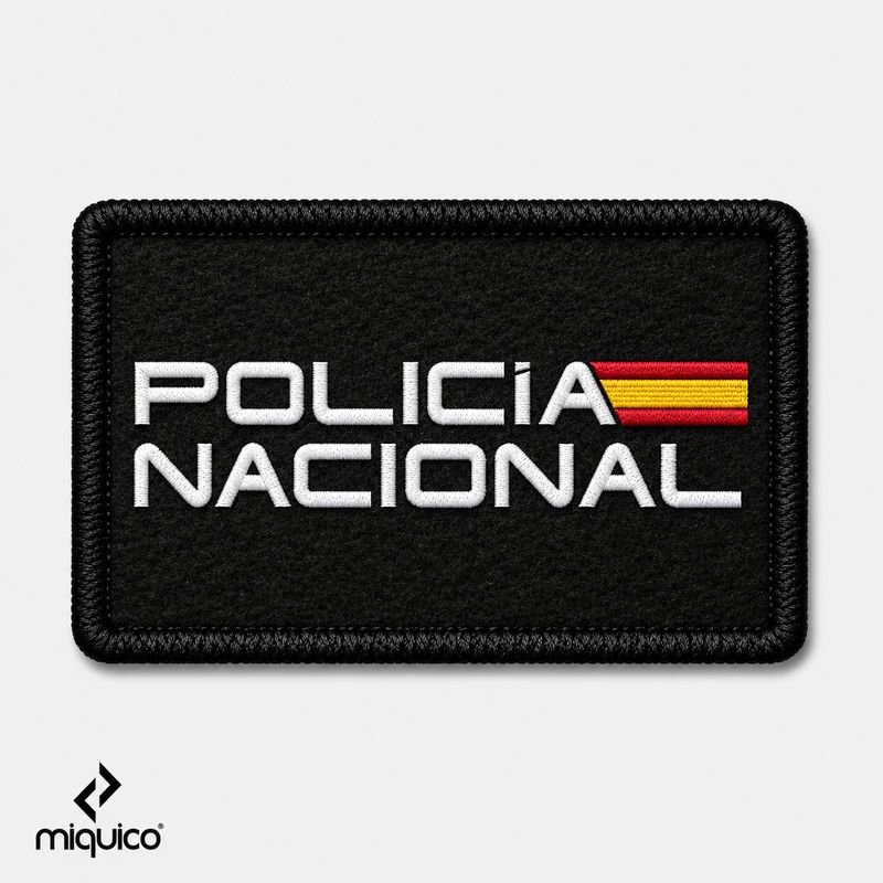 Parche bordado Policía Nacional Parche bordado Policía Nacional