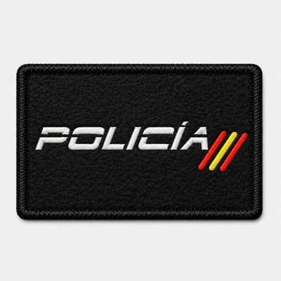 Parche bordado Policía Parche bordado Policía