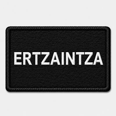 Parche bordado Ertzaintza