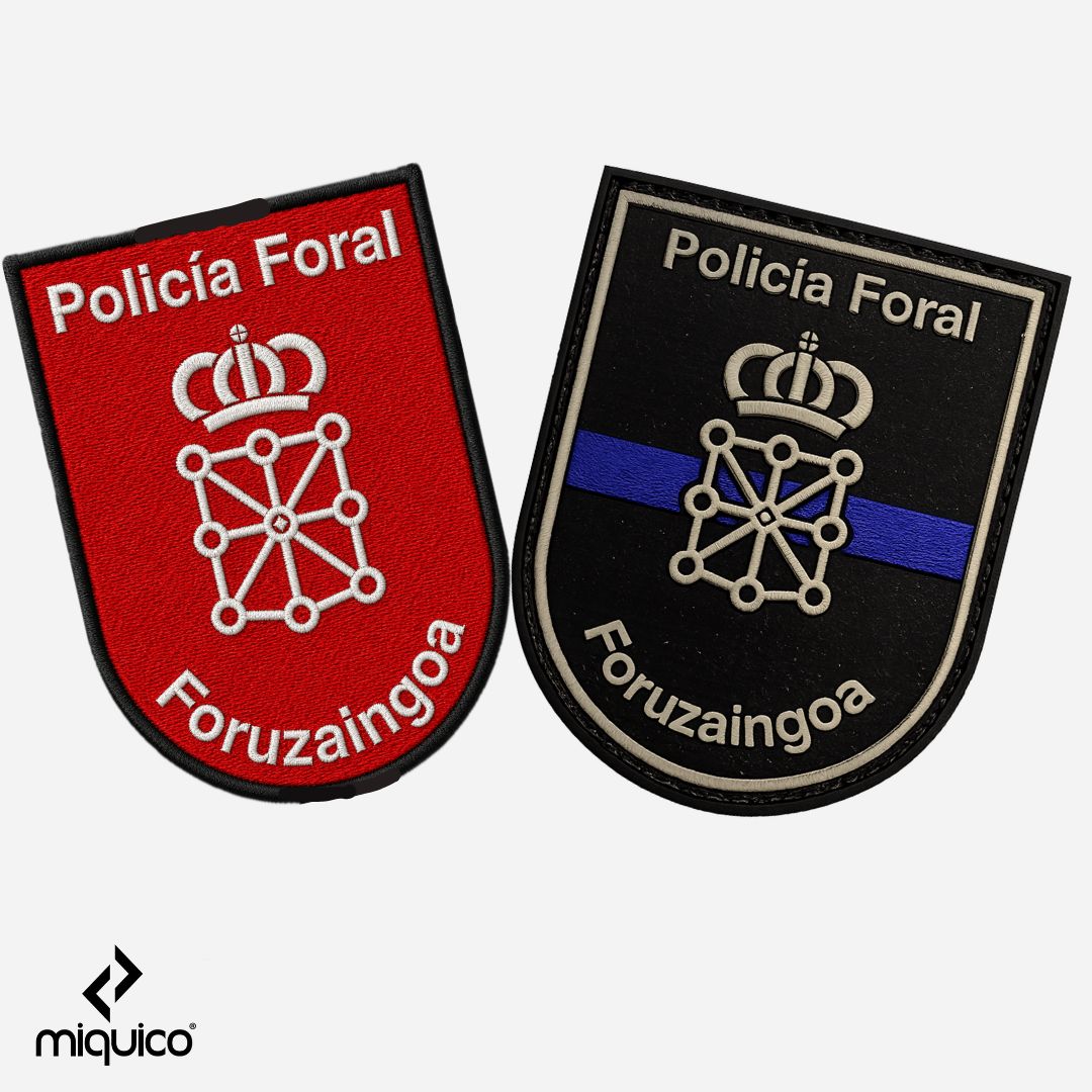 Parche bordado Policía Foral Parche bordado Policía Foral
