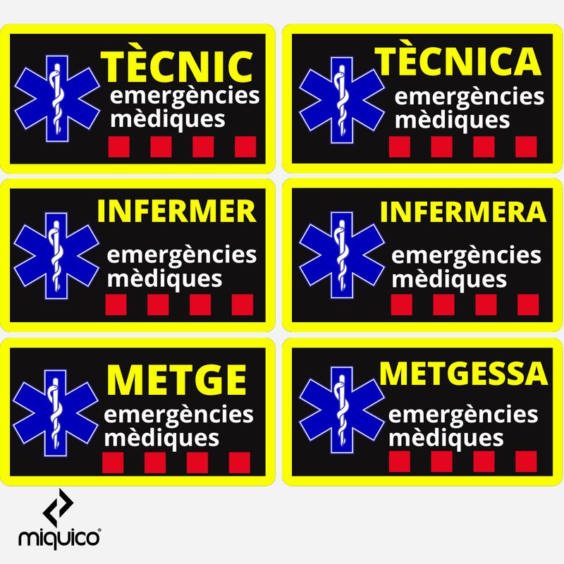 Parche bordado uniforme SEM Parche bordado uniforme SEM