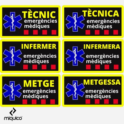 Parche bordado uniforme SEM Parche bordado uniforme SEM