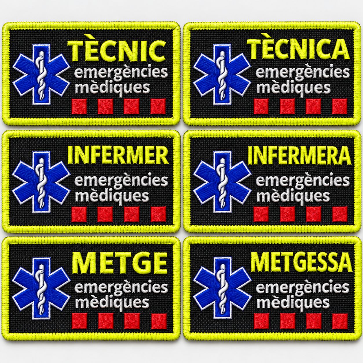 Parche bordado uniforme SEM Parche bordado uniforme SEM
