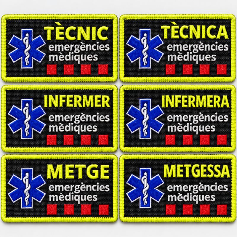 Parche bordado uniforme SEM Parche bordado uniforme SEM