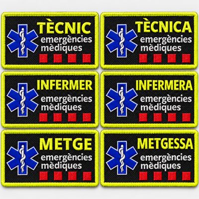 Parche bordado uniforme SEM
