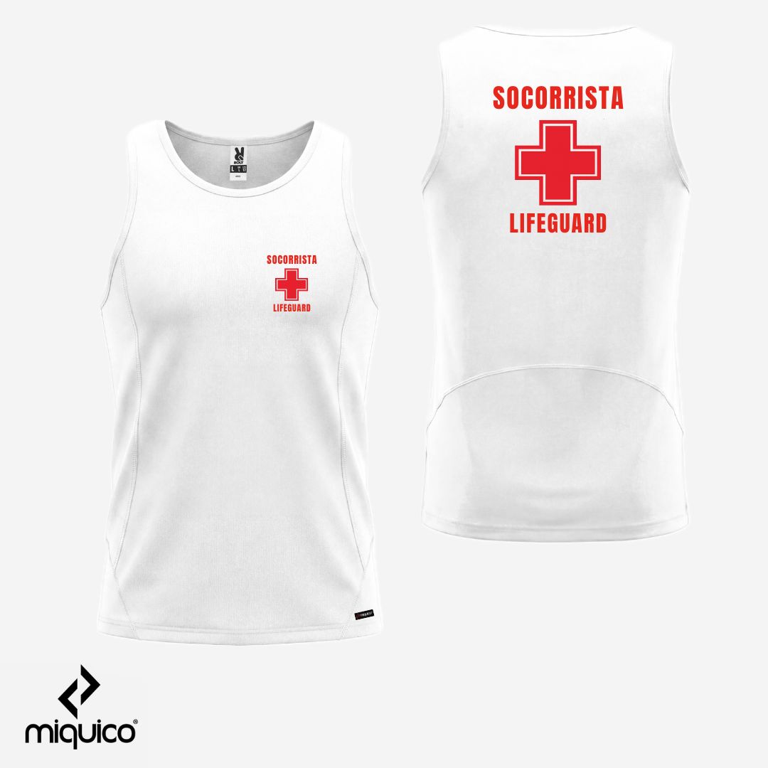 Camiseta tirantes Socorrista Camiseta tirantes Socorrista