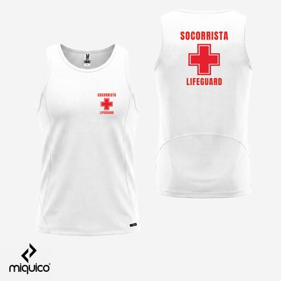 Camiseta tirantes Socorrista