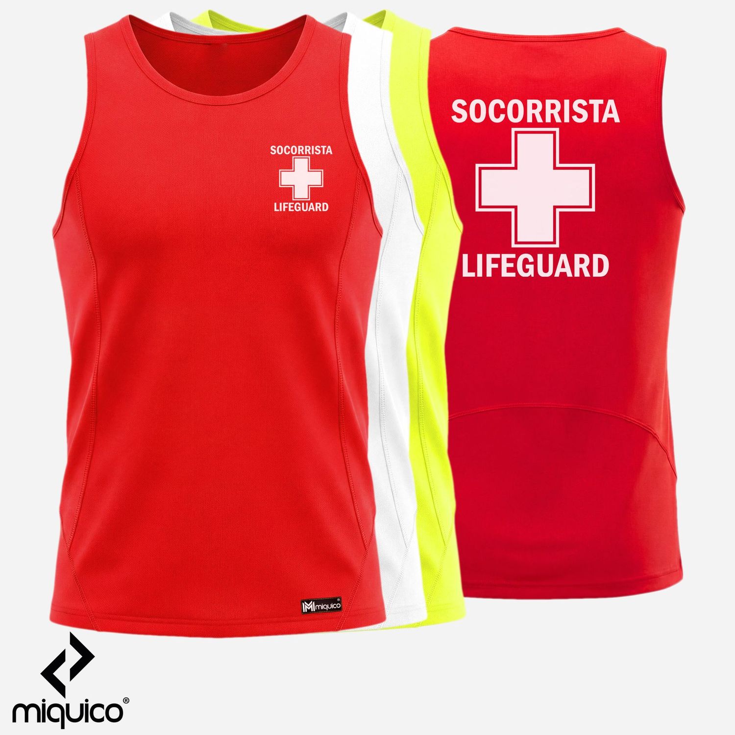 Camiseta tirantes Socorrista Camiseta tirantes Socorrista