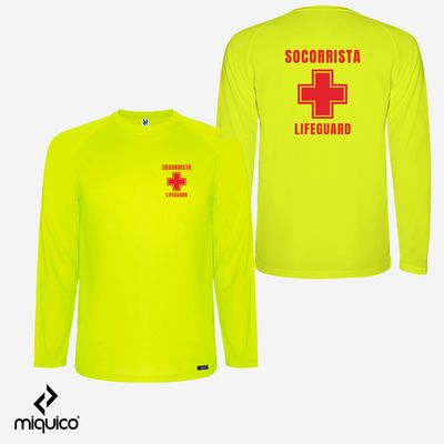 Camiseta larga Socorrista Camiseta larga Socorrista
