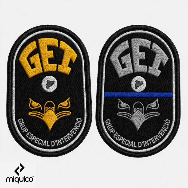 Parche bordado GEI Parche bordado GEI