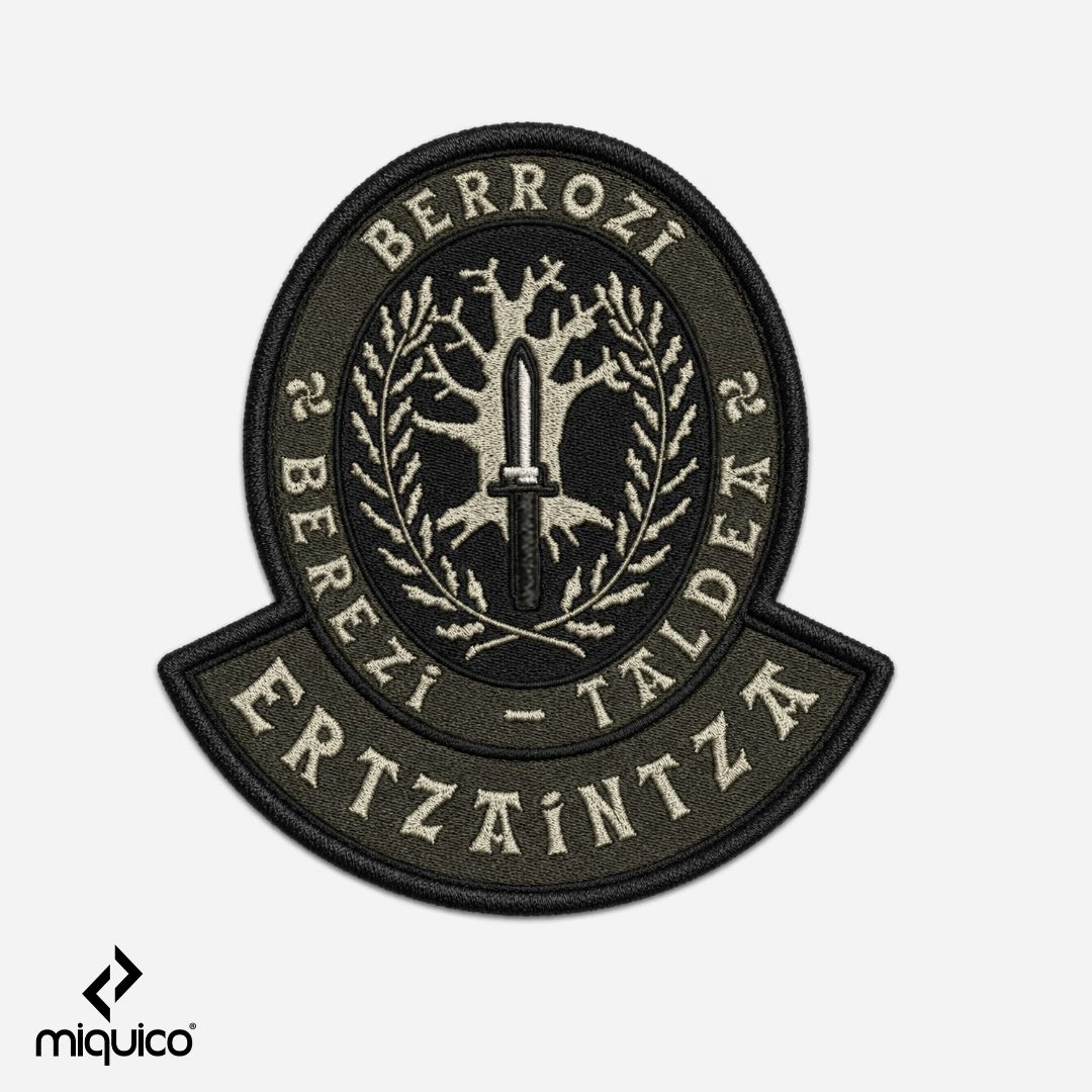 Parche bordado Berrozi Ertzaintza Parche bordado Berrozi Ertzaintza