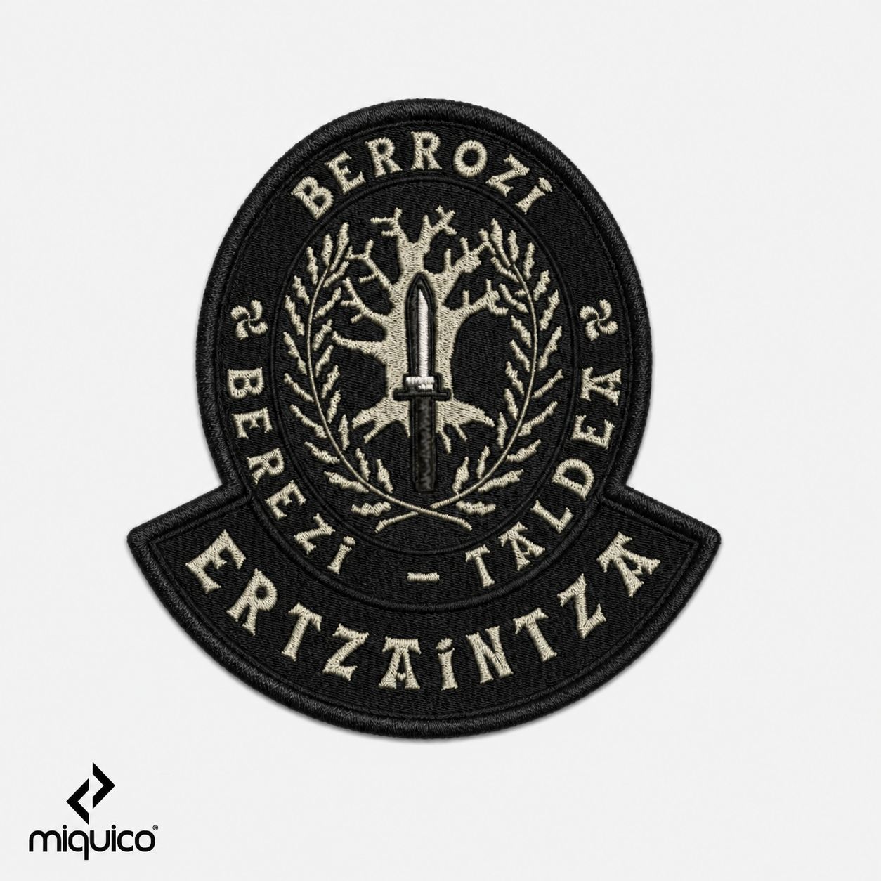 Parche bordado Berrozi Ertzaintza