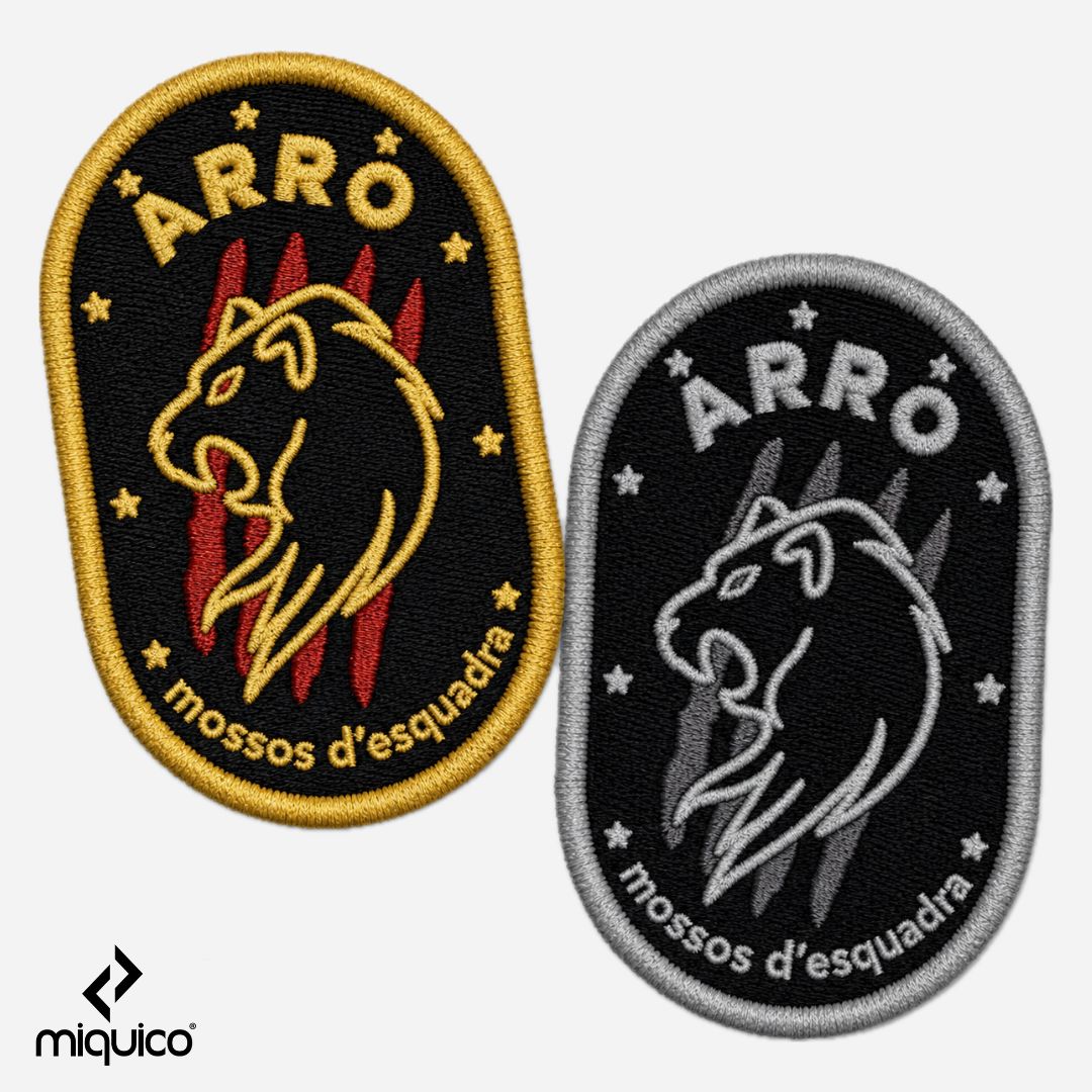 Parche bordado ARRO