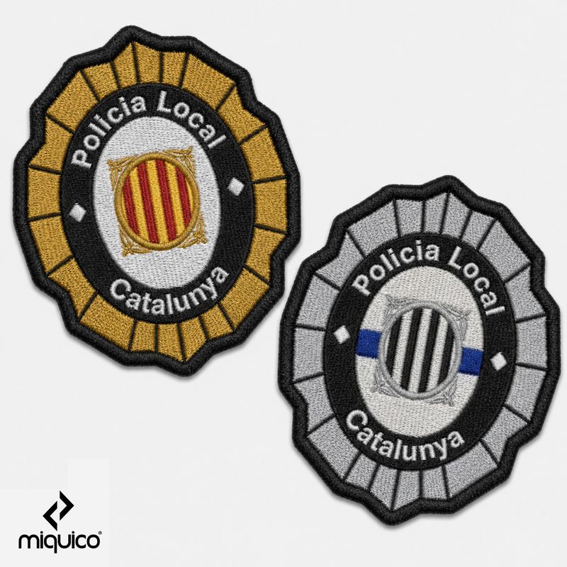 Parche bordado Policia Local Catalunya Parche bordado Policia Local Catalunya