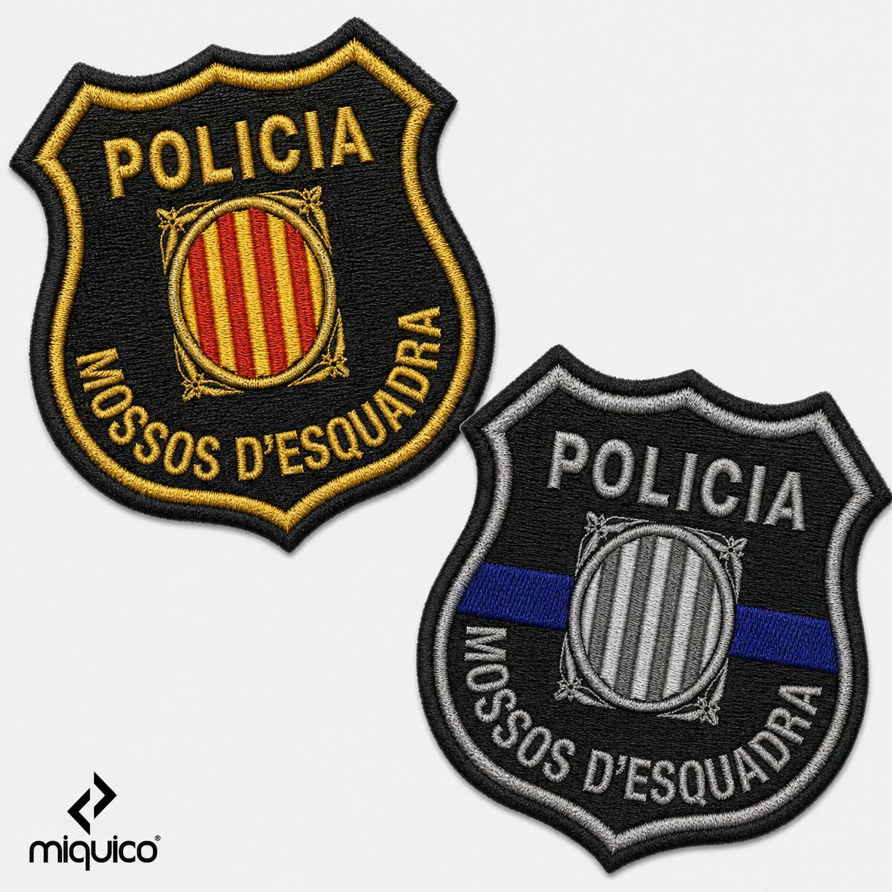 Parche bordado Mossos d`Esquadra Parche bordado Mossos d`Esquadra
