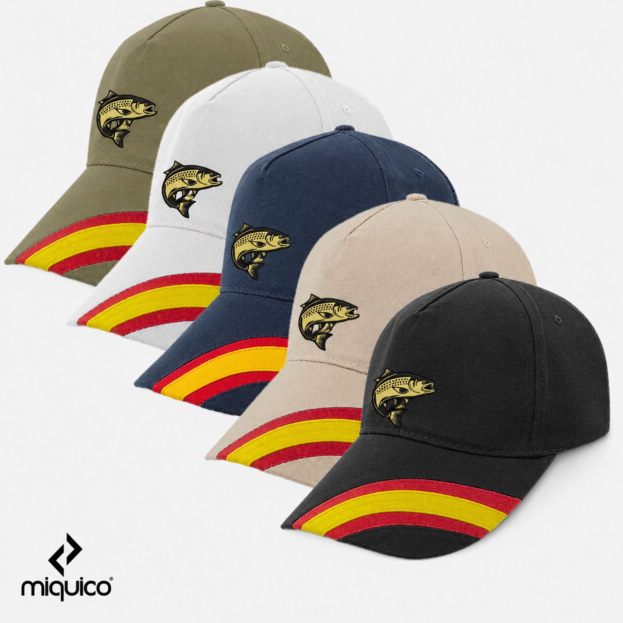 Gorra bordada Trucha Gorra bordada Trucha