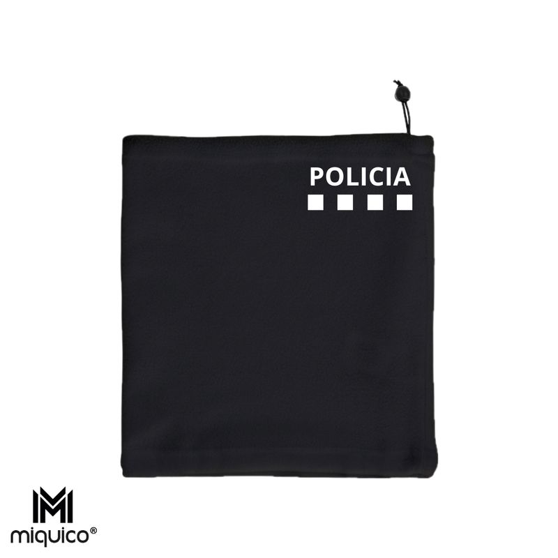Braga bordada Policía